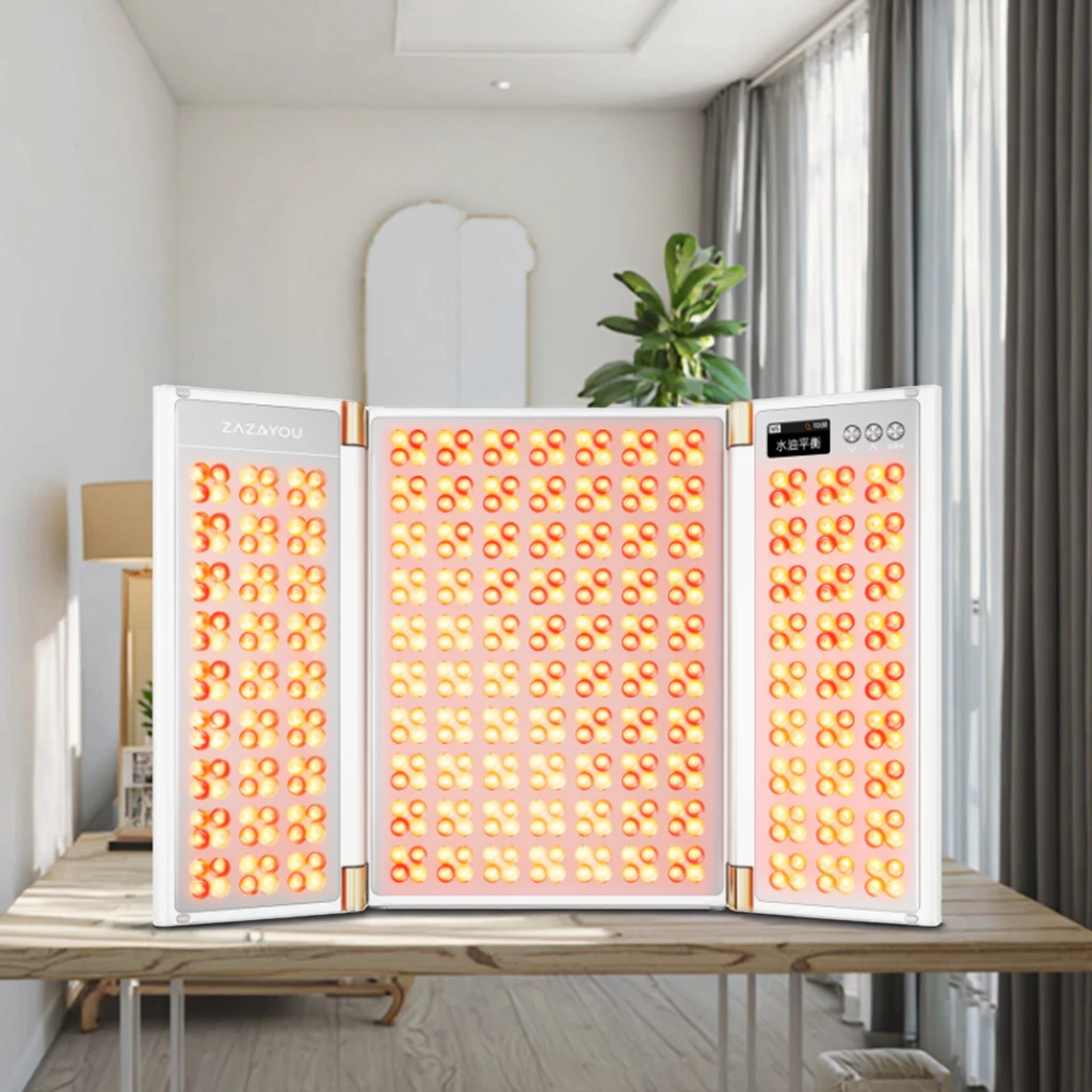 

Smart LED Photon Therapy Lamp 5 Adjustable Wavelengths & 5 Colors Desktop Design for Facial