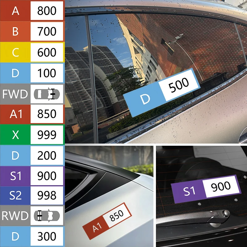 2 Stück Lustige Rennwagen-Aufkleber, Wasserfest, DIY-Fahrzeug-Fenster-Sticker, Motorrad-Tank-Helm Auto-Tuning Zubehör