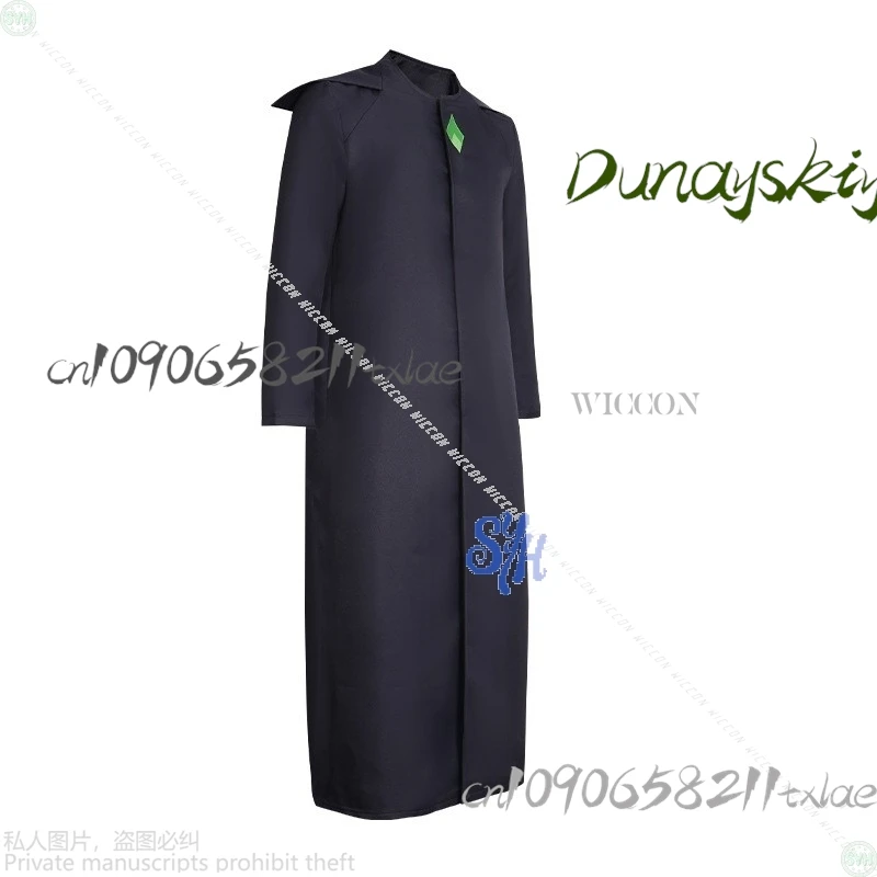 زي تنكري لشخصية الرسوم المتحركة خارج الأرض، رداء معالج سحري أسود، دعائم بخمسة ألوان لحفلات الهالوين وأعياد الميلاد #5