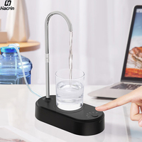 Electric Water Gallon Pump Automatic Water Dispenser Rechargeable Drinking Water Pump 19 Liters Desktop Water Bottle Dispenser