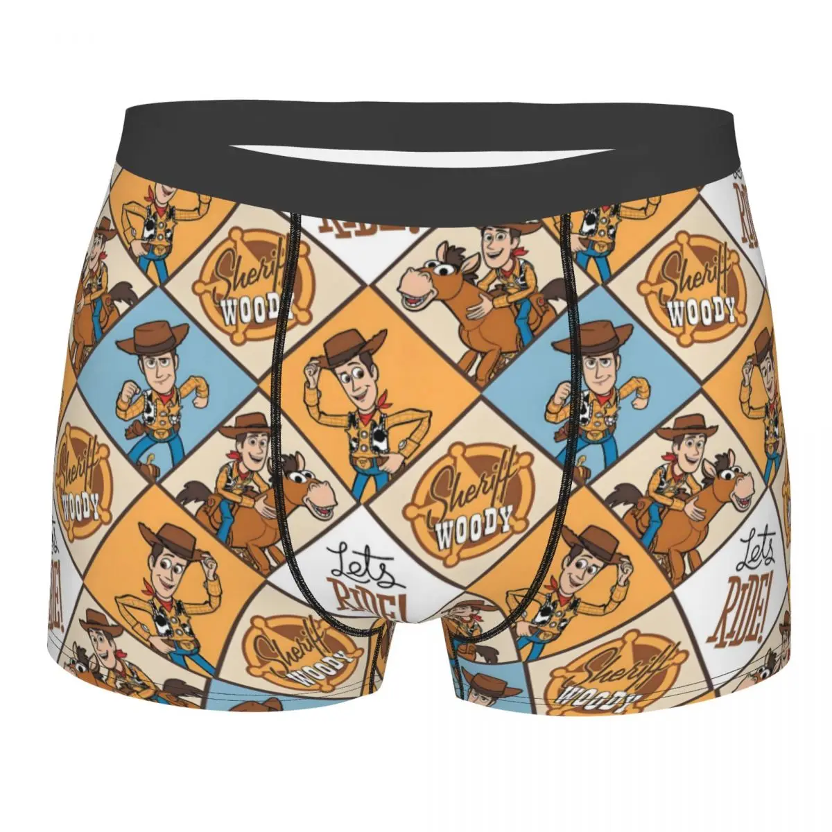 

Custom Toy Story Anime Manga Underwear Men Stretch Boxer Briefs Shorts Panties Soft Underpants For Homme