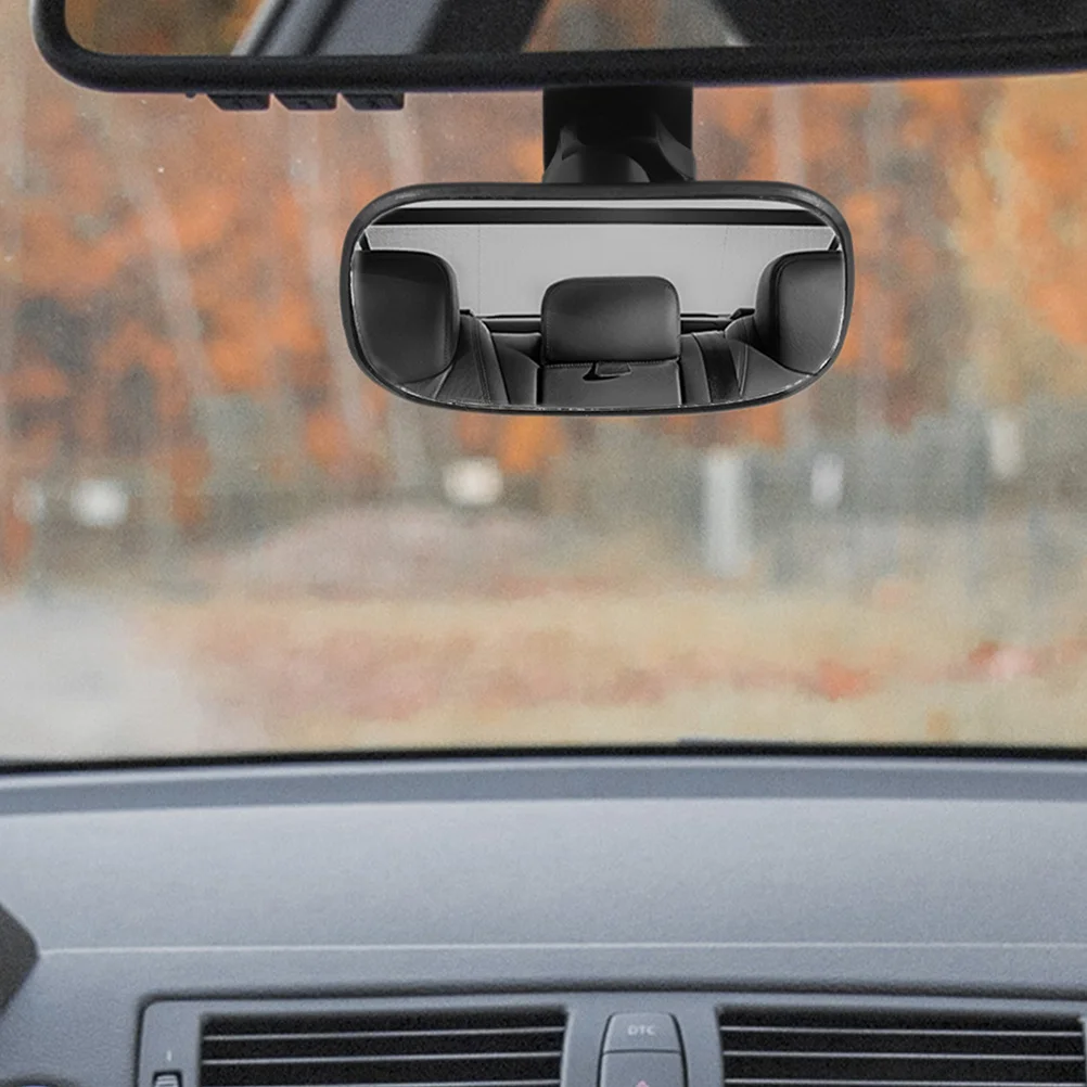 مرآة الرؤية الخلفية للأطفال، زاوية واسعة داخلية عالمية، مشبك قابل للتعديل 360 درجة على مرآة مقعد السيارة لمراقبة الطفل في السيارة #2