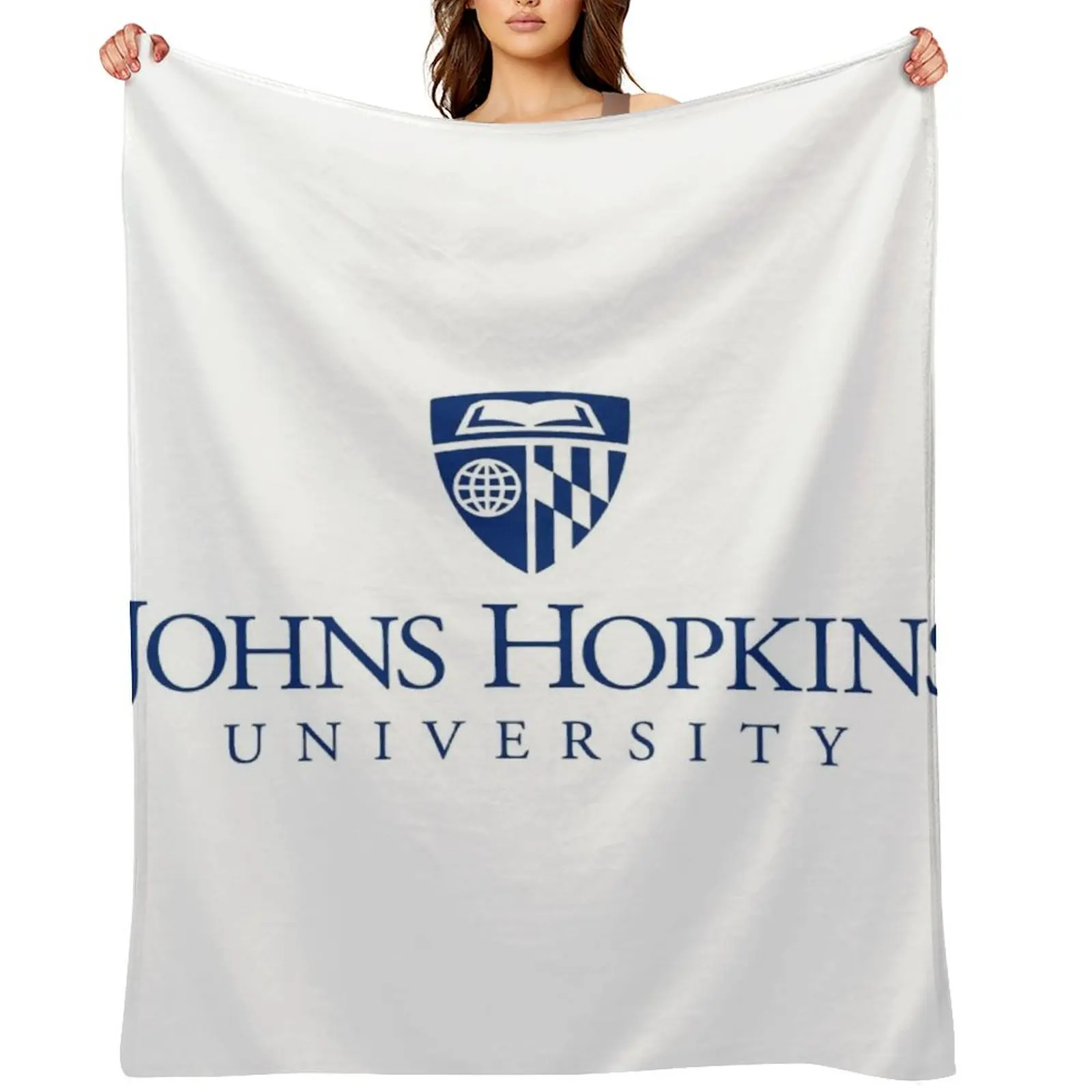 

johns hopkins university Throw Blanket warm for winter Blankets Sofas Of Decoration Loose Giant Sofa Blankets