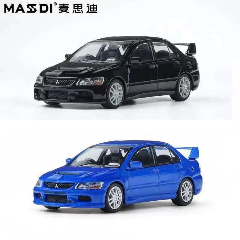 【Pre-sale】 MASDI 1/64 Mitsubishi EVO 9 Diecast Sedan Model, Multiple Colors, Christmas Gift for Collectors