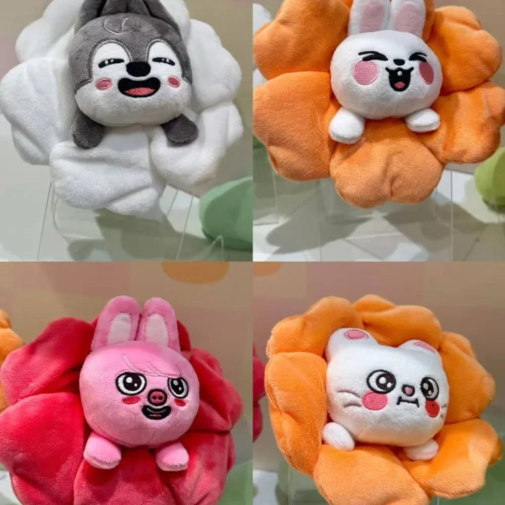 Skzoo Kpop porte-crayon en peluche Kpop porte-monnaie poupée en peluche jouet loup ours chat peluche poupée animaux peluche jouet enfant Fan cadeau
