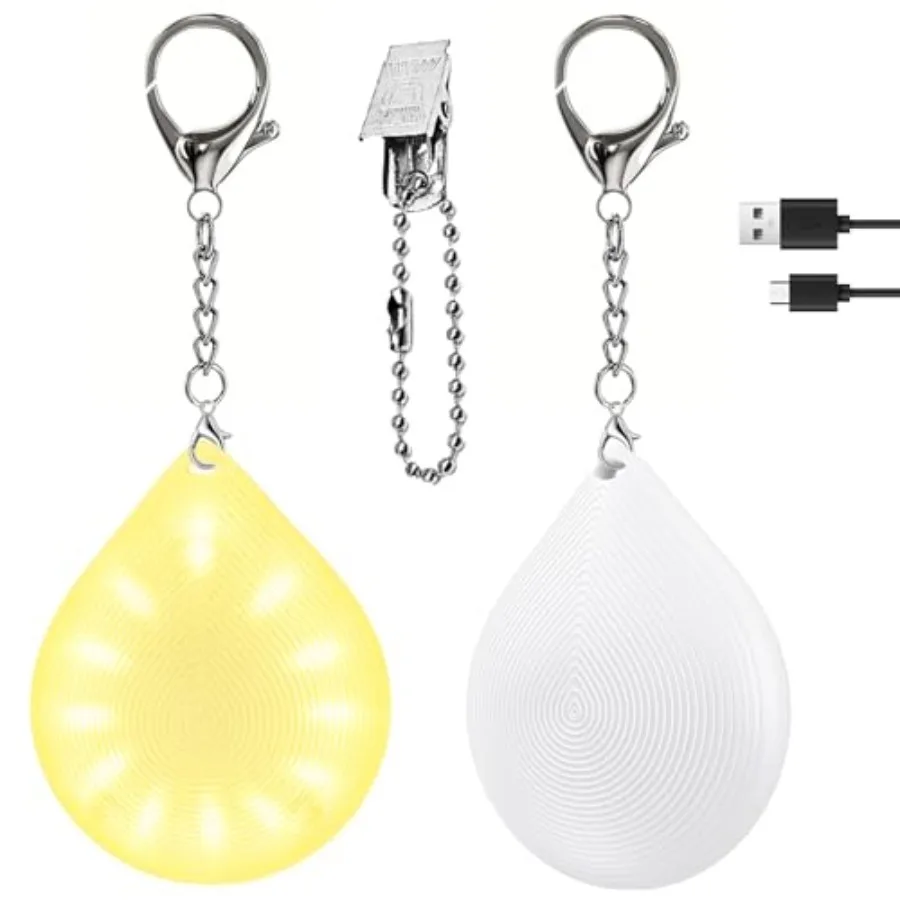 

2-in-1 Purse Light with Clip and Hook USB-C Rechargeable Handbag Light Ultra Bright Bag Lights for Purses Upgraded Automatic Se