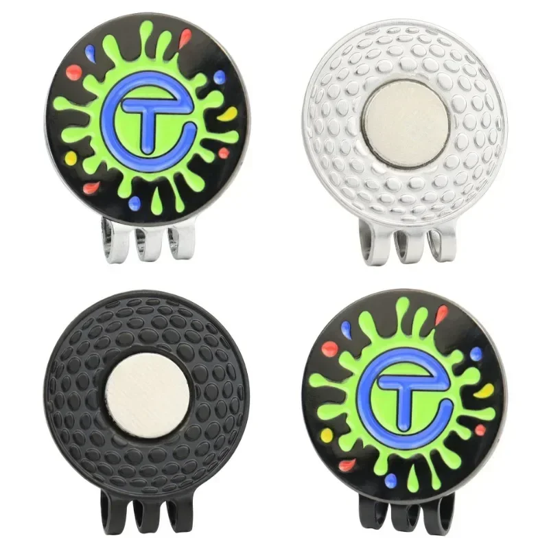 

1 pcs Circle T metal golf cap clip mark with magnetic mark golf ball marker golf accessories