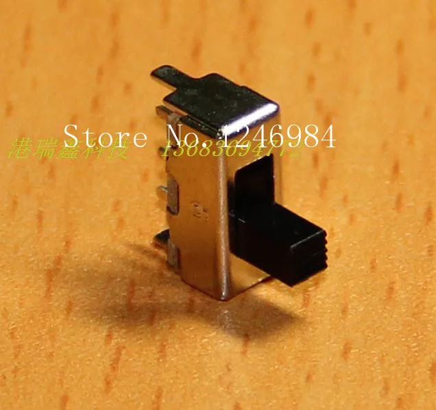 [SA]3.0 Spacing Small Toggle Switch Electronic Slide Switch DC Power Switch SS-12F46--50pcs/lot
