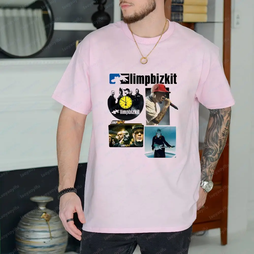 LimpBizkit - Unique Casual Fashion Fun Crazy Neutral Classic Cotton T-shirt for Men and Women (Universal Fit)