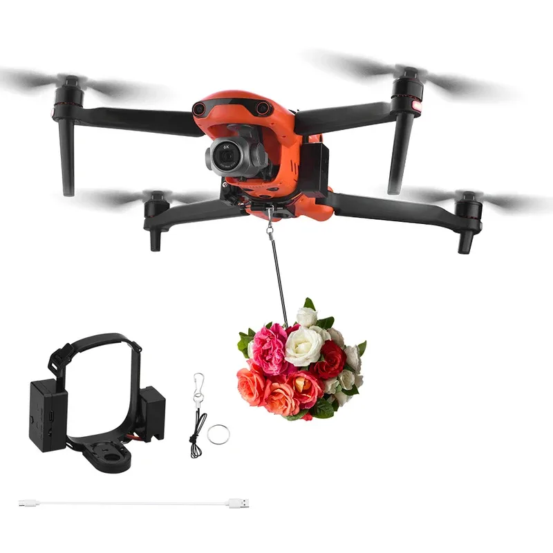 Sistema AirDrop para Autel EVO II/EVO II Pro/V3, dispositivo de entrega de propuesta de boda, lanzador robótico, accesorio para Dron con caída de aire