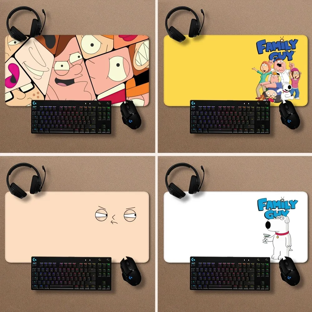 Family Guys Mousepad Non-slip Lockedge Office Student Gaming Thickened Large Writing Pad Cushion