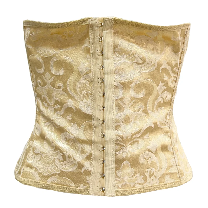 Shapewear Corsetto gotico da donna Allenatore in vita Controllo della pancia 3 ganci e supporto per il busto Body dimagrante per stratificazione o capispalla