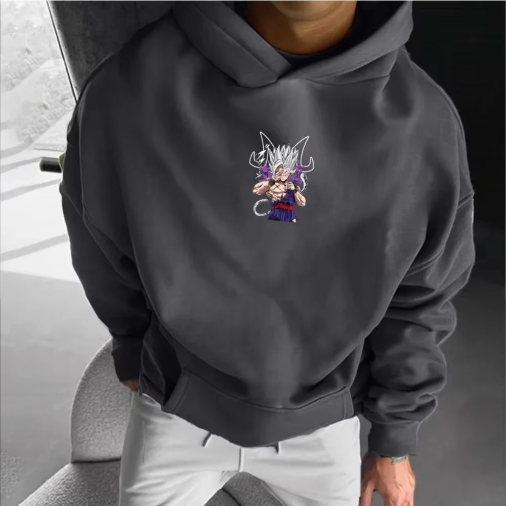 Dragon Ball Animation Beast Gohan Joint Nuova felpa con cappuccio 2025 Estate/Autunno da uomo Allentato Casual per bambini Genitore-bambino Maglione Top