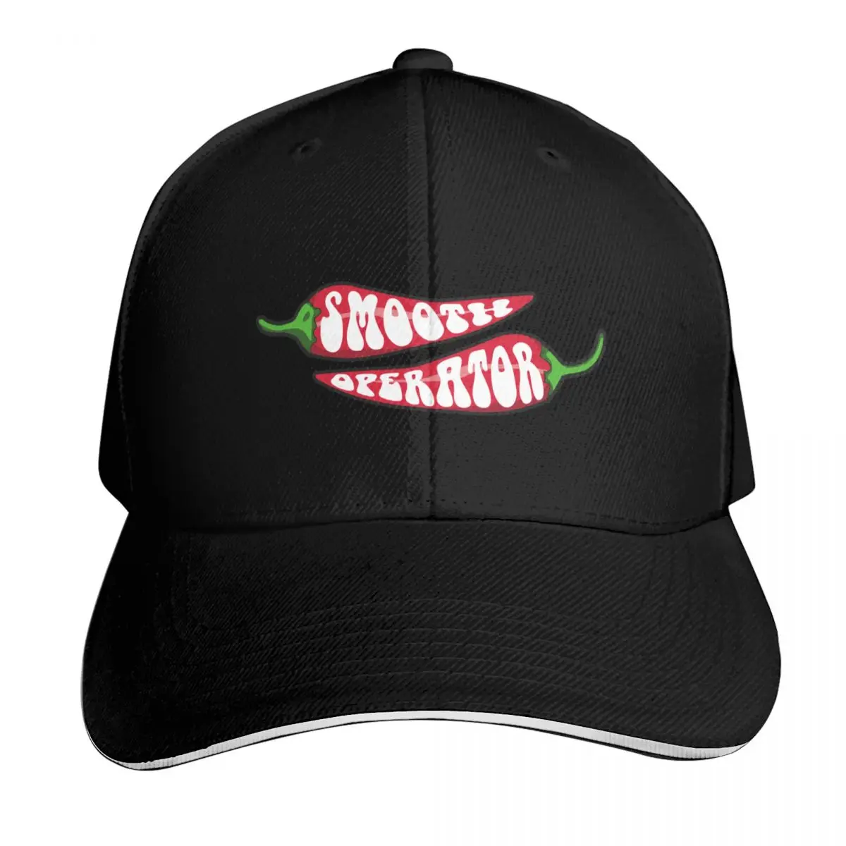 Smooth Operator 55 Baseball Cap Quick Dry Performance Cotton Twill Breathable Contrast Two Tone Brim