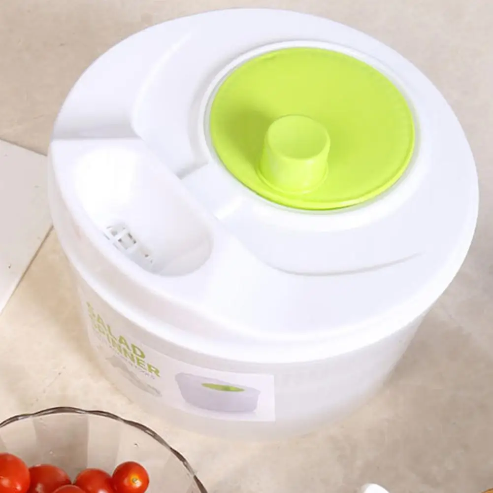

3 L Lettuce Dryer Quick and Easy Multi-Use Vegetable Dryer with Bowl & Colander for Washing Cleaning & Drying Vegetables Fruits