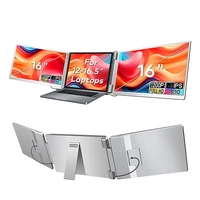 Monitor retroiluminado LCD portátil serie Gaming FHD IPS extensor de pantalla triple doble de alta definición para seguimiento de productividad