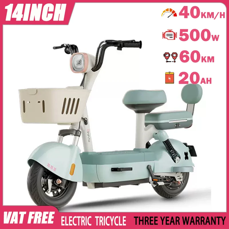Electric Motorcycle Smart Adukt City ​​Commuting 500W48V20AH Electric Scooter Small Portable High Carbon Steel Mobility Scooter