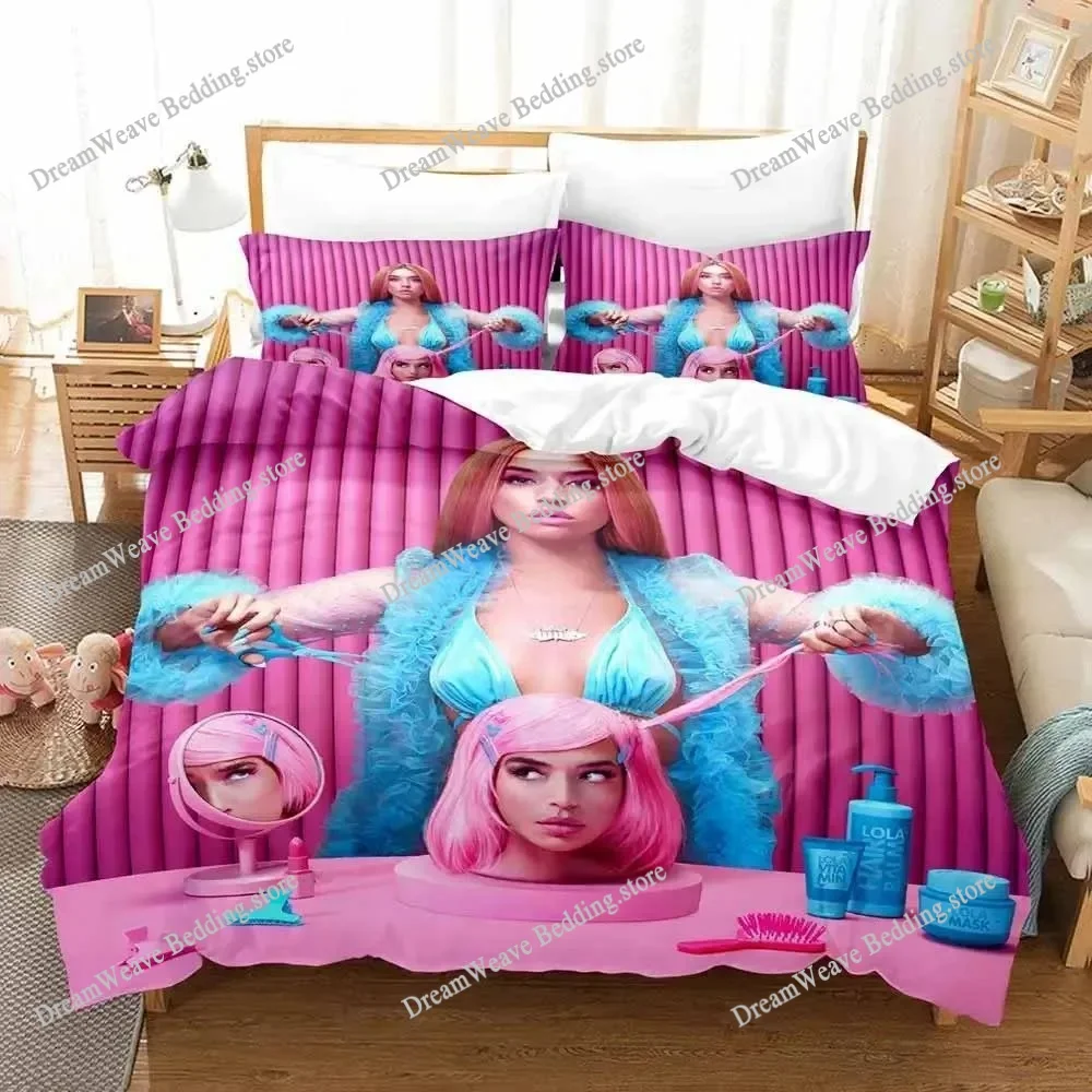 

2025 Popular 3D Kawaii Sexy Girl Bedding Set Cartoon Anime Duvet Cover Sets for Adult Boys Bedroom Duvet Cover Bed Set