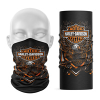 Motorcycle For Harley Davidson Emblem Outdoor Sun Protection Neck Cover Scarf Cycling Riding Mask Dustproof Sports Quick Drying
