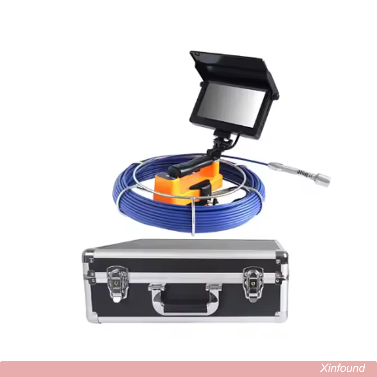 WOPSON WPS-A0-C23 HD كاميرا استنزاف 7 بوصة شاشات كريستال بلورية الأنابيب المجاري استنزاف التفتيش كاميرا لفحص خطوط الأنابيب استنزاف #3