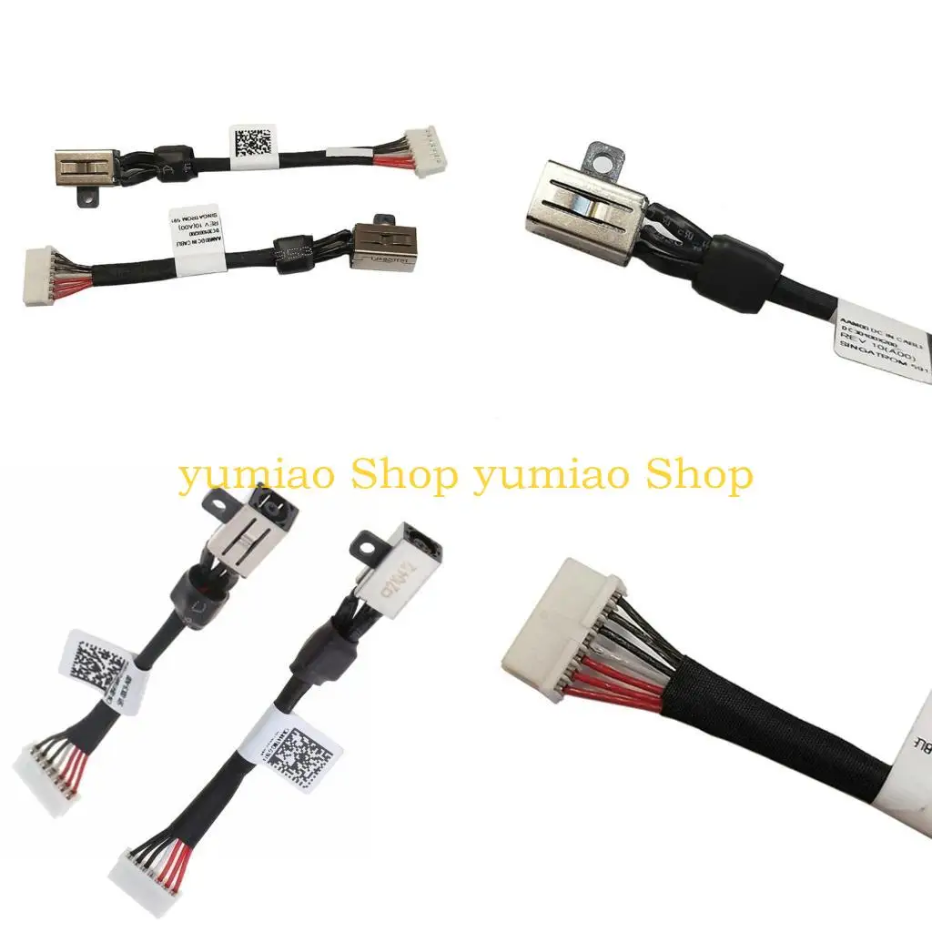 587B Socket Harness-Cable Plugs Charging-port Repair Spare Part for XPS 15 9550 9560