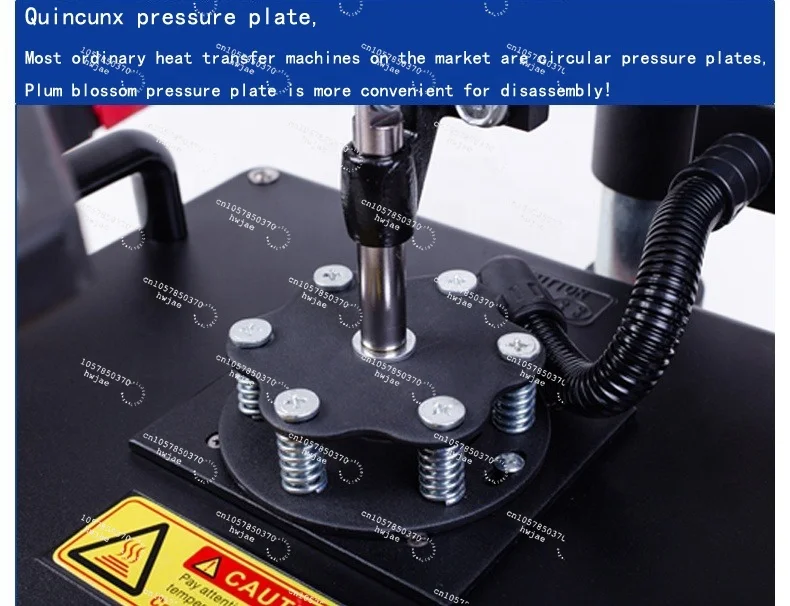 10 in 1 Combo Heat Press Machine  Plate Case Hot Heat Transfer Machine Multi-function Sublimation Print Machine
