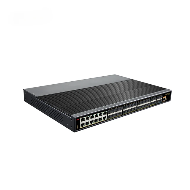 NEW ARRIVAL 44 port outdoor industrial managed core switch with 4 10Gbe SFP+ uplink