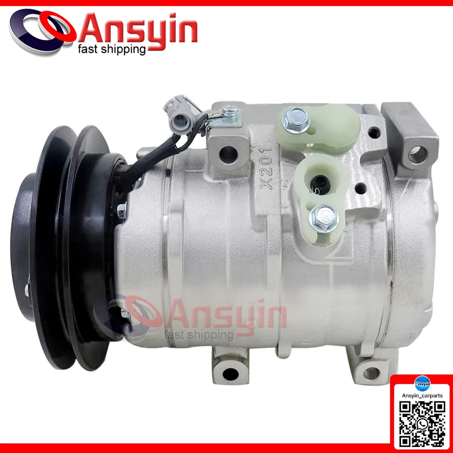 

Воздушный компрессор 10S15C для Toyota HINO DYNA 4500 4.6L 88320-37070 8832037070 447220-3514 4472203514 24 В