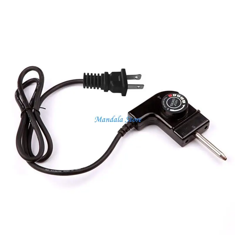 U2JC US/UK/EU/CN Plug Adjustable Power Cord with Automatic Regulator for Electric Baking Pan Electric Heating Pot Pin Plug