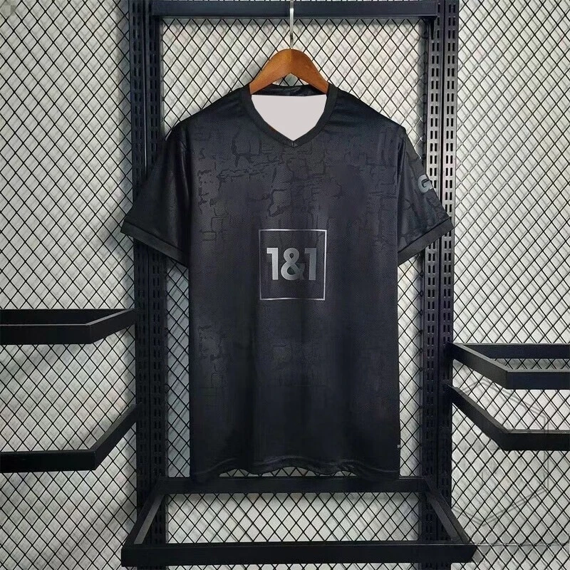 23/24 Dortmund Black Special Edition Gedenk-Fan-Version Fußball Kurzärmeliges, schnell trocknendes, atmungsaktives Sommer-T-Shirt