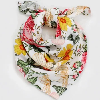 Pano de algodão de bambu do bebê, lenço macio, babadores multifuncionais, panos de arto, acessórios de toalha, fralda musselina