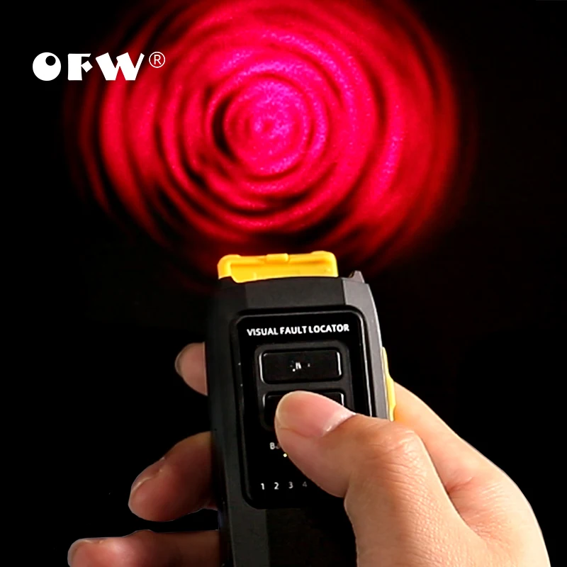 OFW FWV-03 Mini Visual Fault Locator Optical Fiber Cable Tester Fiber Optic Fiber Break Checker 15/20/30MW