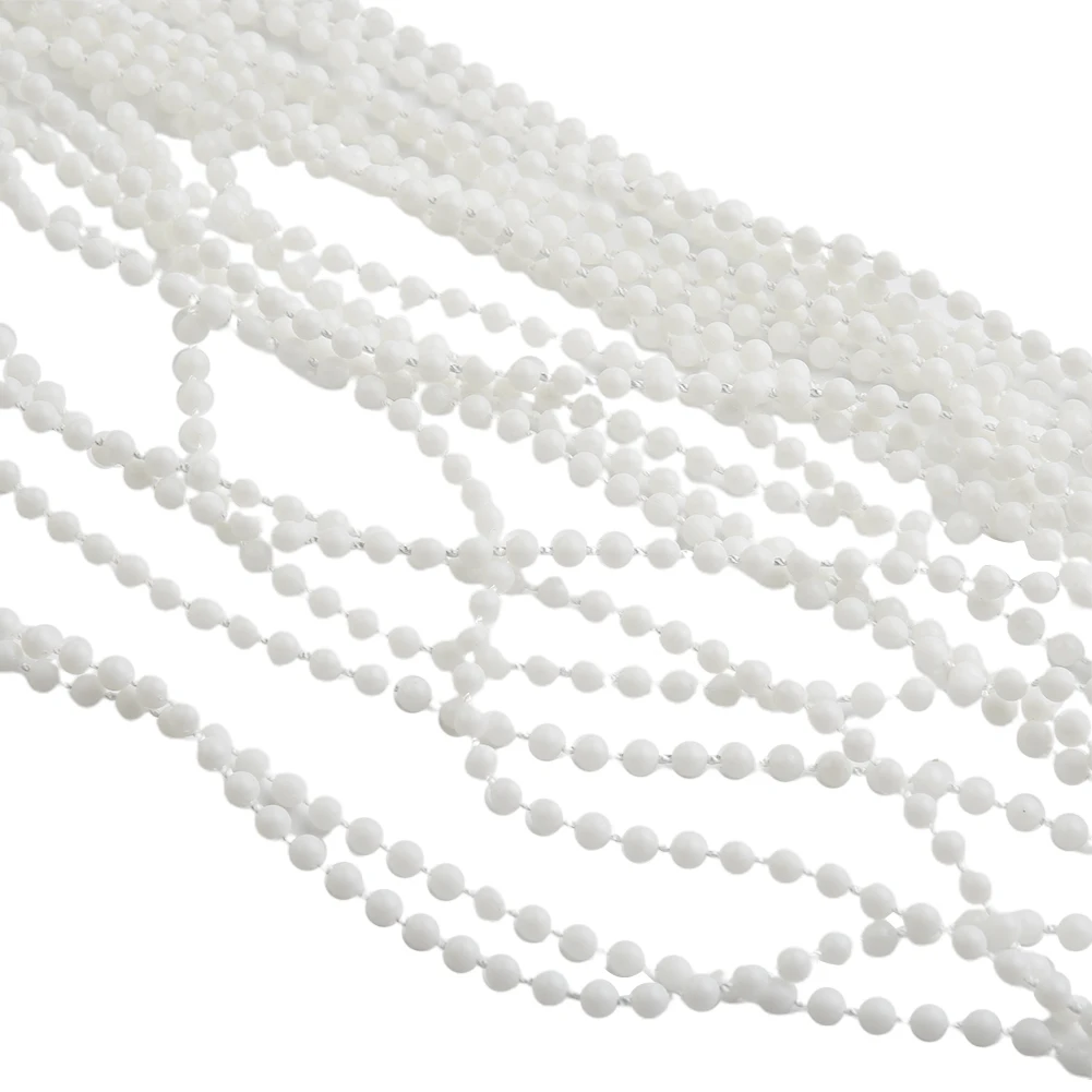10 Meters Plastic Roller Blind Roman Vertical Shade Beaded Chain Pull Cord Curtain Beads Rope Treatments Hardware