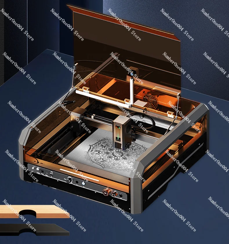 

Laser Engraving Machine Large Area 40 Watts Cutting Machine Portable Desktop Marking Machine Wood Board Automatic Lettering DIY