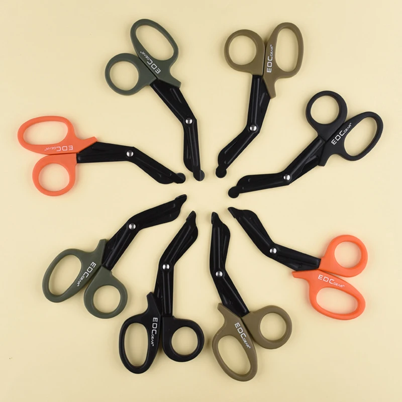 Emt Outdoor Edc Gear Tactical Rescue Schaar Trauma Gaas Ehbo Schaar Paramedicus Bandage Tijera Rescate