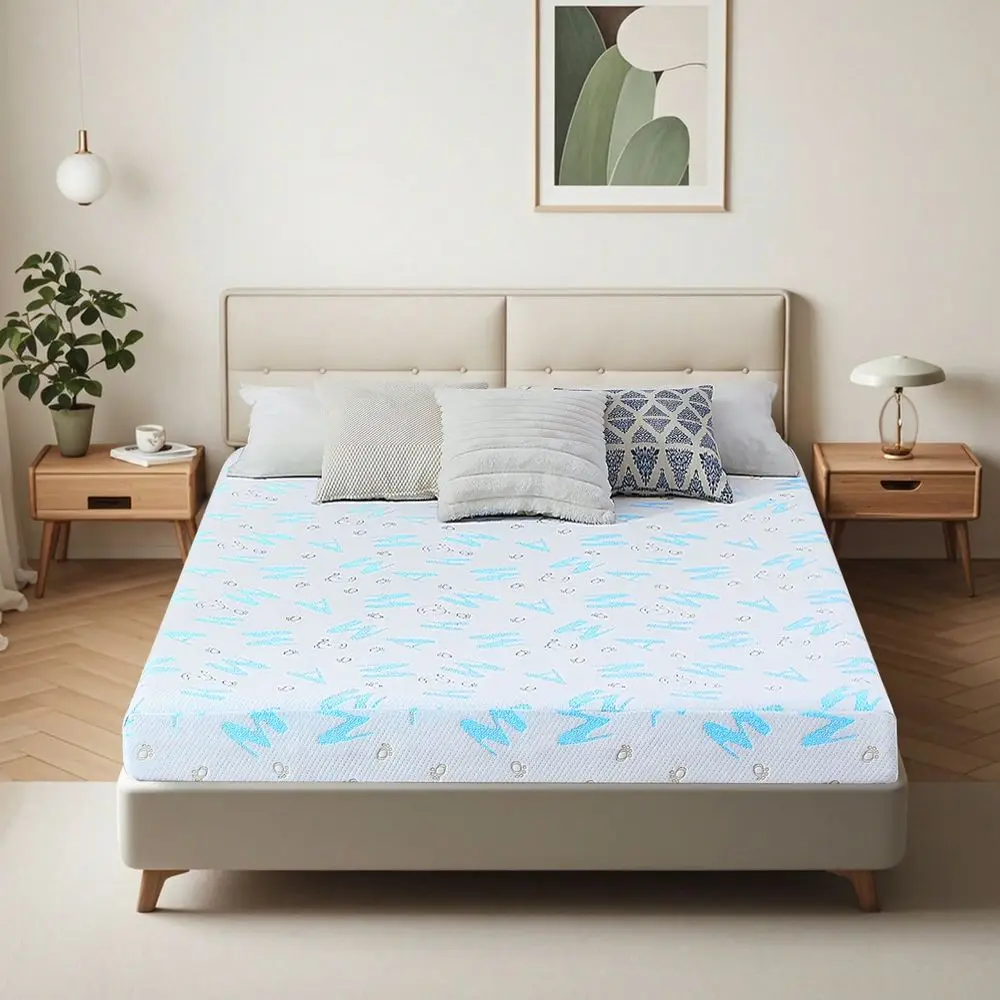 6 Cooling Gel Memory Foam Mattress In A Box Medium Firm Bed Mattress For Bunk Bed, Trundle Bed, Pressure Relief, CertiPURUS Cer