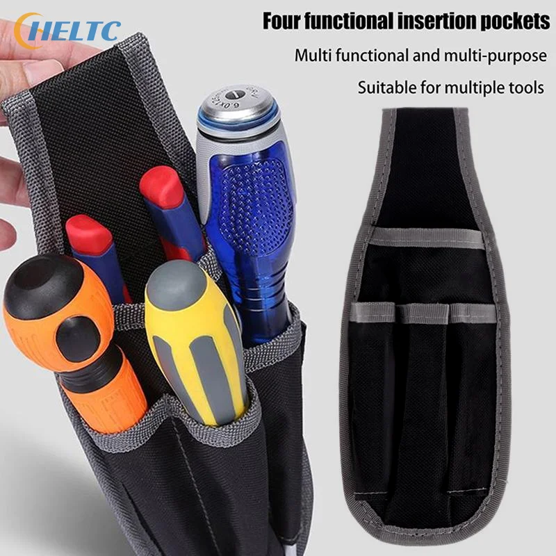 

1 * многофункциональная поясная сумка для инструментов, карманная сумка для хранения электрика, портативная сумка для инструментов, держатель для набора отверток, сумка для инструментов для обслуживания