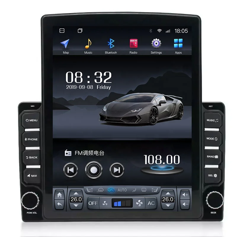 

9.7 Inch Android Car Head Unit with Car DVD Player Car GPS Navigation Touchscreen Display Carplay