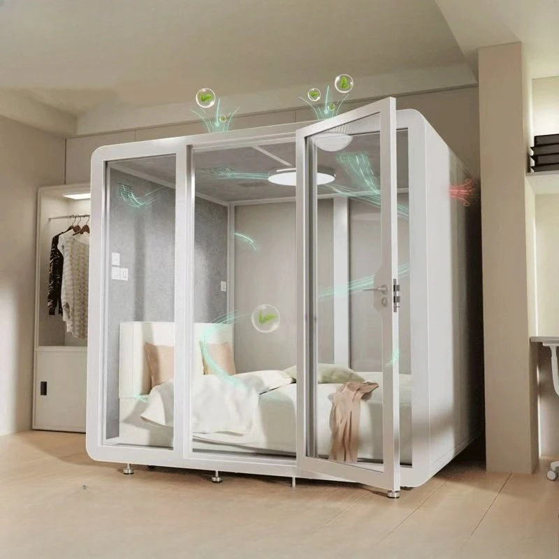 Household indoor soundproof room Movable silent compartment Family ktv live stream Pet soundproof room silent