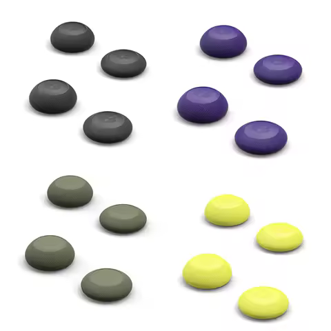 B50B-For Skull &amp; Co. Convex Thumb Grips Set For Steam Deck/OLED/ROG Ally/X-4Pcs Analog Stick Caps,Enhanced Gaming Precision