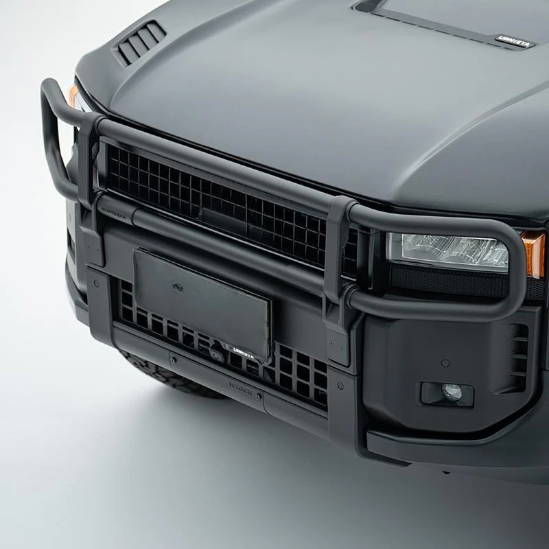 Front bumper, surround modification, off-road racing bullpen front bar