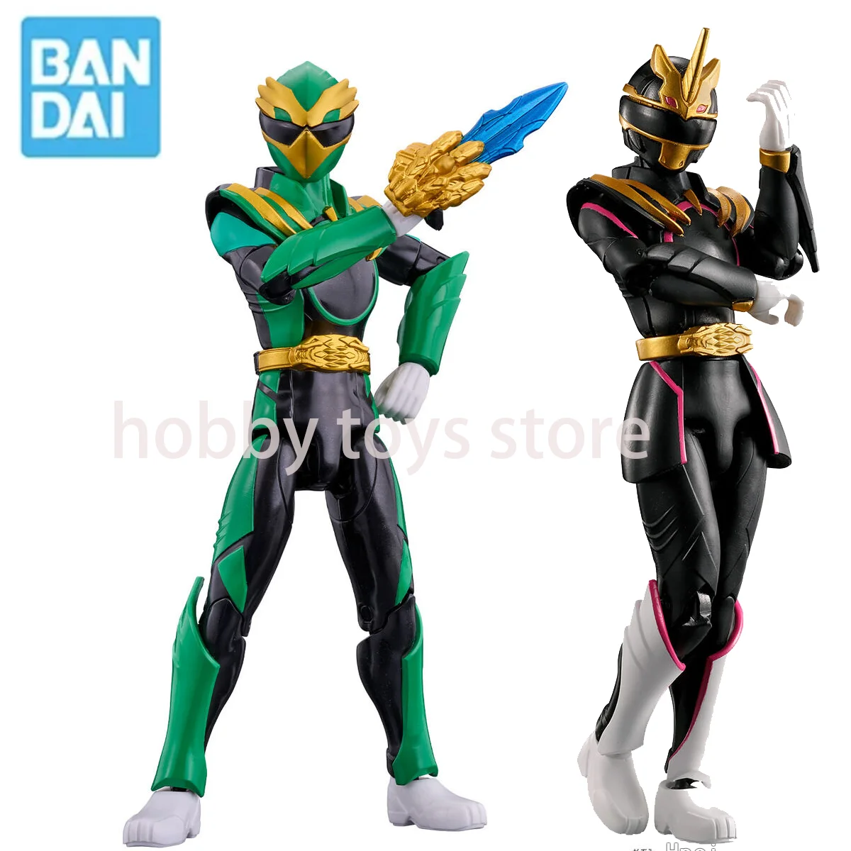 

Bandai оригинальный No 1 SENTAI GOZYUGER TEGASWORD 15, зеленый орел, черный единорог, анимационная коллекция, орнамент, подарок