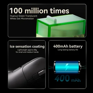 AJ179 Apex Paw3950 Wireless Maus für Spiele, RGB -Ladedock, Makro, Licht, ergonomisch, PC 11 Hauptverkauf Cleresto - №2