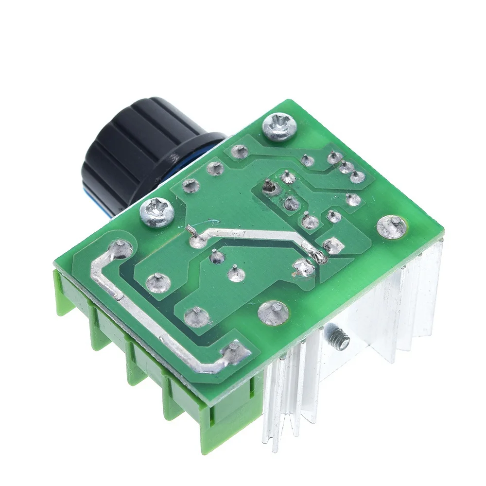 AC 220V 2000W SCR Voltage Regulator Dimming Dimmers Motor Speed Controller Thermostat Electronic Voltage Regulator Module