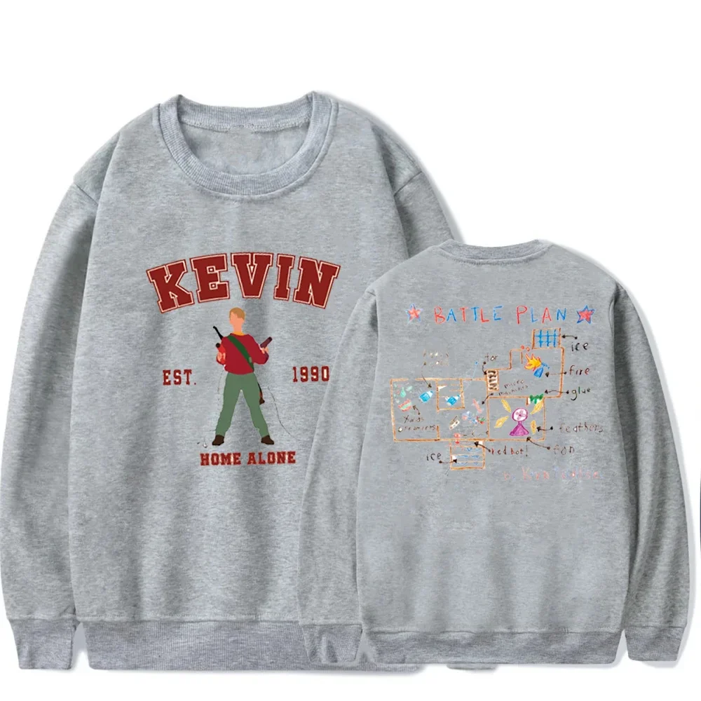 Sudadera Con Diapositivas Home Security 2، Camisa De Kevin Mccallister، ذكريات السعيدة في التسعينيات عيد ميلاد سعيد رجل وامرأة