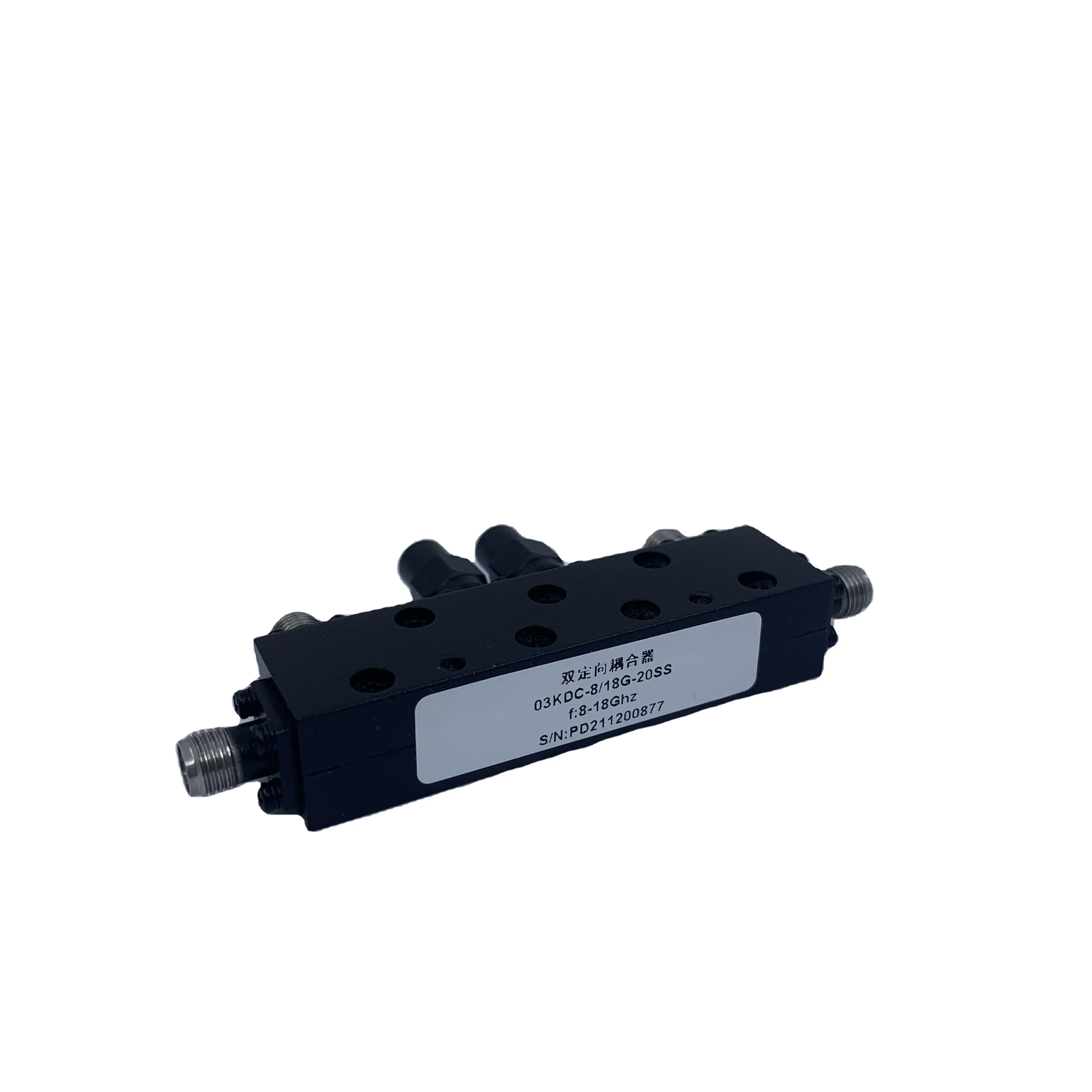 4000-18000MHz Cavity Type RF 10db Directional Coupler with SMA- Female Connector