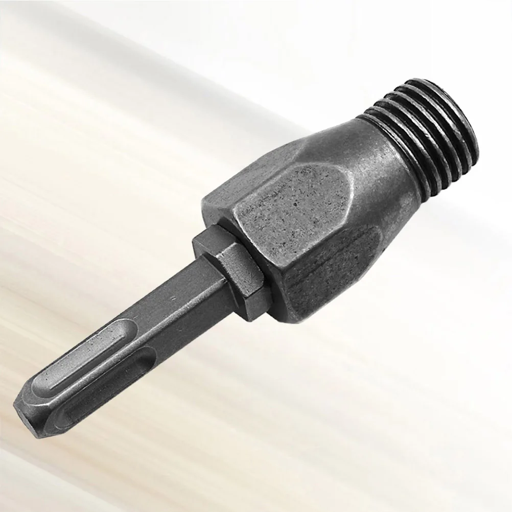 

Diamond Hole Drilling Adapter Black for Hammer Drill Driver Converter Drill Bit Holder Metal Chuck Key