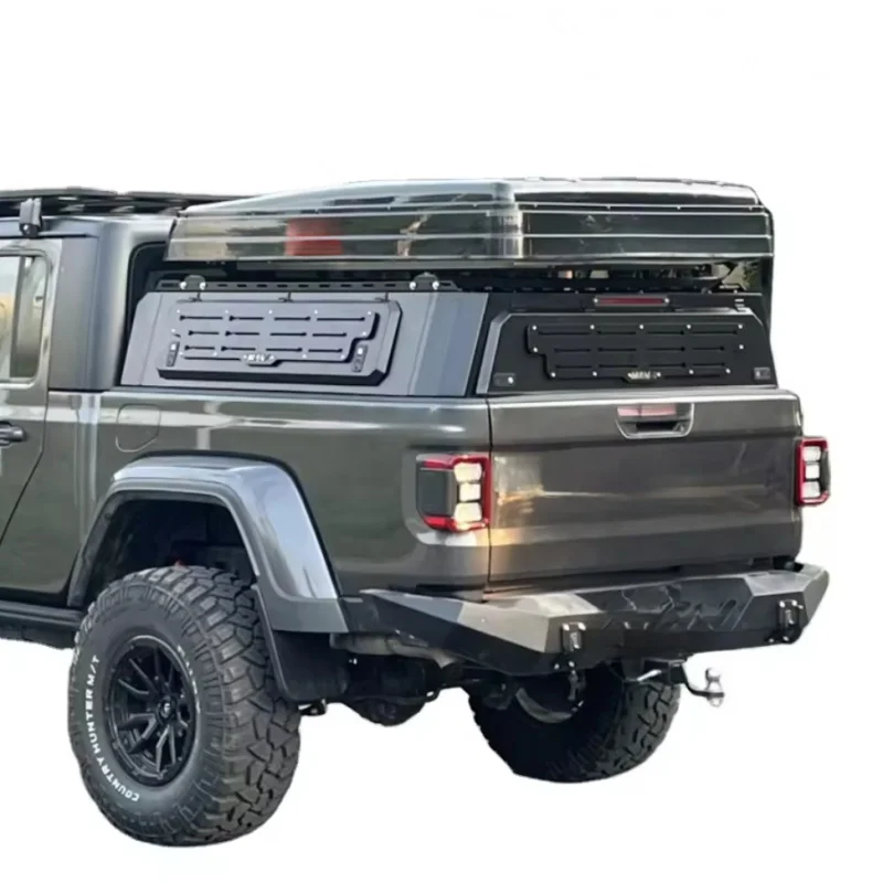 High Quality Steel Manual Waterproof Truck Canopy Camper Shell Sliding Window Gladiator JT