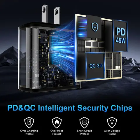 8 best sales 45w चार्जर टाइप c - №6