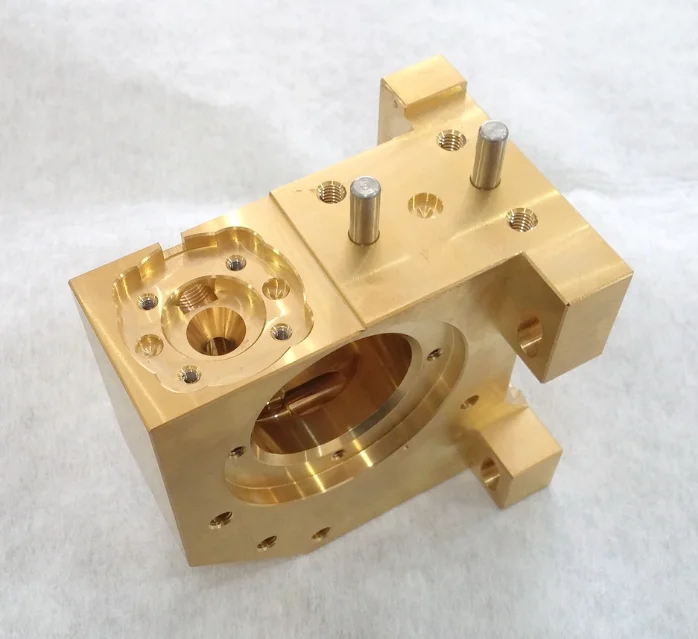Guide roller base X181A280G51,Fixed Copper Seat apply for Mitsubishi wire cut machine,Lower Head Roller Seat,lower guide block